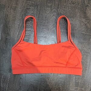 lululemon athletica Vibrant Red Sports Bra